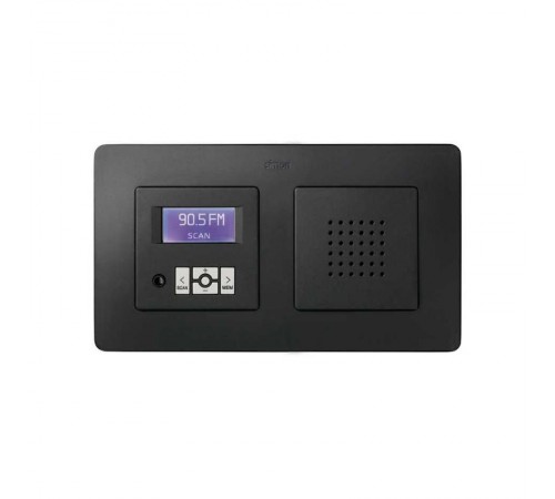 Simon 82 Монтажная коробка для накладного монтажа, 2 поста,  S82 Detail, графит  8200760-038  Simon