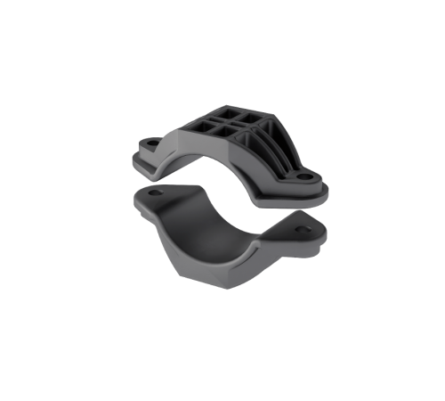 Высоковольтное крепление для кабеля диаметром 125-150 мм  VKK125-150  КМ-Профиль