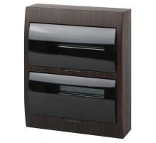 Корпус пластиковый навесной  ECO VILLAGE ЩРН-П-24 IP41 дуб   Б0055553  ЭРА