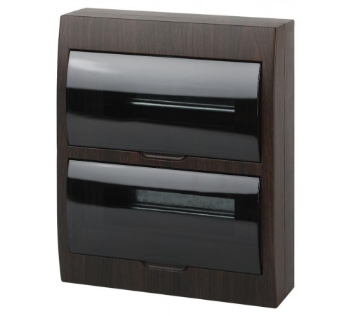 Корпус пластиковый навесной  ECO VILLAGE ЩРН-П-24 IP41 дуб   Б0055553  ЭРА