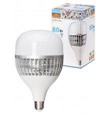 Лампа светодиодная T-80 Вт-230 В-6500 К-E27 (130x223 мм) НАРОДНАЯ  SQ0340-1651  TDM