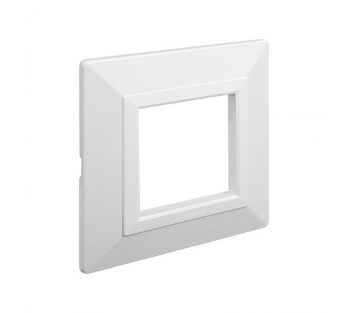 Рамка из металла, "Avanti", белая, 2 модуля  4400852  DKC