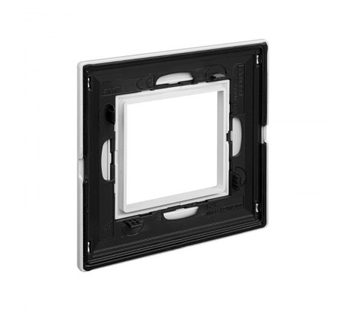 Рамка из металла, "Avanti", белая, 2 модуля  4400852  DKC