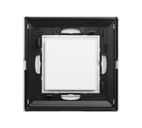 Рамка из металла, "Avanti", белая, 2 модуля  4400852  DKC