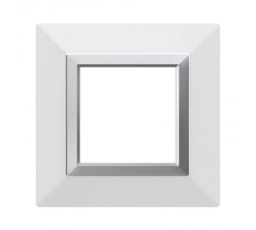 Рамка из металла, "Avanti", белая, 2 модуля  4400852  DKC