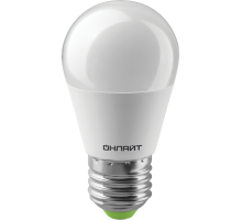 Лампа светодиодная OLL-G45-10-230-6.5K-E27  61970  ОНЛАЙТ