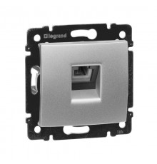 Valena Алюминий Розетка ТЛФ 1-ая  770138  Legrand