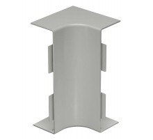 Крышка внутреннего угла кабельного канала WDK 60x230 мм (ПВХ,серый) (WDK HI60230GR)  6024440  OBO Bettermann