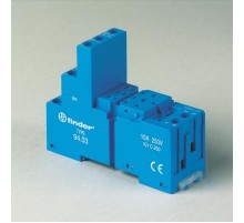 Розетка с винтовыми клеммами (с зажимной клетью) для реле 55.33, таймера 85.03; применяются модули 86.00, 99.02  9403SMA  Finder