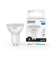 Лампа светодиодная Elementary MR16 11W 850lm 6500K GU10 LED 1/10/100  13631  Gauss