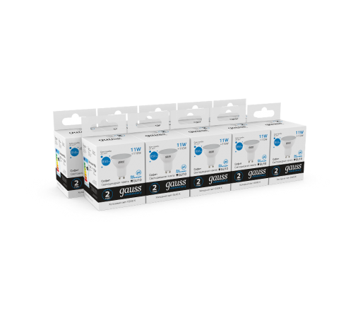 Лампа светодиодная Elementary MR16 11W 850lm 6500K GU10 LED 1/10/100  13631  Gauss