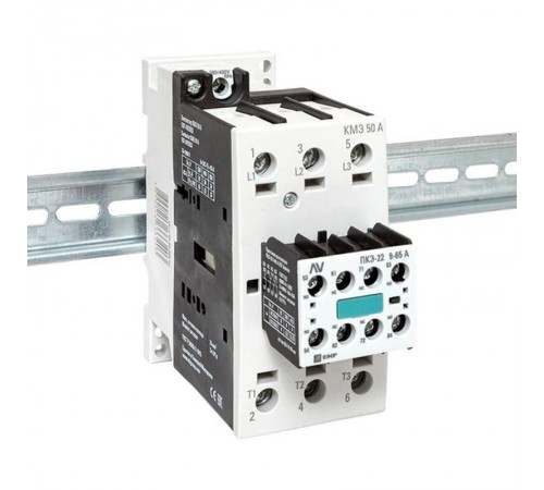 Комплект КМЭ 50А 400В АС с дополнительными контактами 2НО+2НЗ EKF AVERES  ctr-s-50-00-400-av-22  EKF