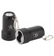 Фонарь брелок 1хLED 3xLR44 BB-601 Привал , алюминий, открывашка, батареи в комплекте  Б0030181  АРМИЯ РОССИИ