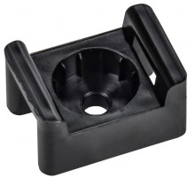 Площадка монтажная 16х23 черная под пистолет (100шт)  UHP20-16-23-100-K02  IEK