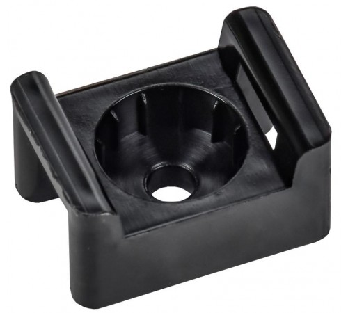 Площадка монтажная 16х23 черная под пистолет (100шт)  UHP20-16-23-100-K02  IEK