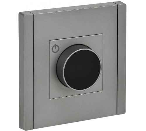 FORTE&PIANO Термостат электронный с индикацией FP552 сталь  FP-RT11-K46  IEK