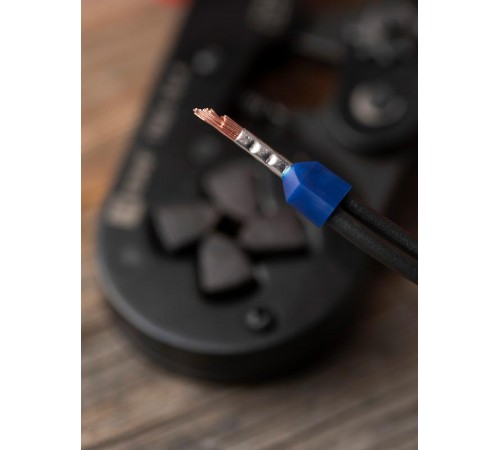 Наконечник штыревой втулочный изолированный НШвИ(2) 2,5-10 (50шт.) EKF PROxima  nhvi2-2.5-10  EKF