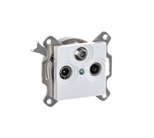 ABB Levit Белый Розетка TV-R-SAT единственная  5011H-A03303 03W  2CHH083303A6003  ABB