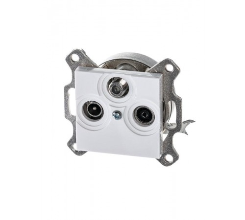 ABB Levit Белый Розетка TV-R-SAT единственная  5011H-A03303 03W  2CHH083303A6003  ABB