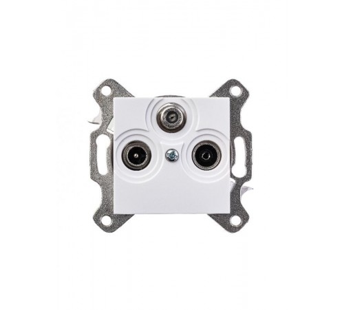 ABB Levit Белый Розетка TV-R-SAT единственная  5011H-A03303 03W  2CHH083303A6003  ABB