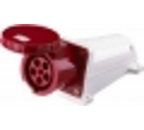 Розетка стационарная 135 3Р+РЕ+N 63А 380В IP67 РС-102 D  26035DEK  DEKraft