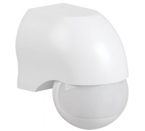 Датчик движения ДД 010 белый, макс. нагрузка 1100Вт, угол обзора 180град., дальность 10м, IP44,  LDD10-010-1100-001  IEK