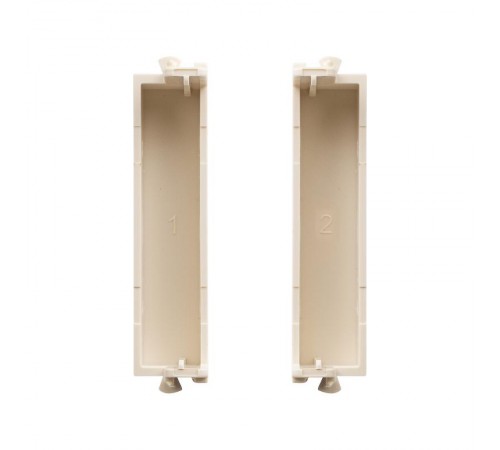 Комплект модульных заглушек "Avanti", "Ванильная дымка", 0,5 модуля 2штуки  4405995  DKC