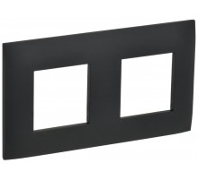 SKANDY Рамка 2-местная SK-F02G графит  SK-M22-K53  IEK