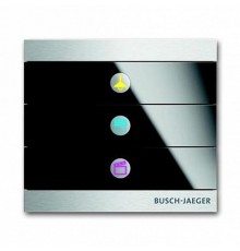 6342-825-101-500 Сенсор 3-кл priOn, черное стекло  6310-0-0124  2CKA006310A0124  ABB