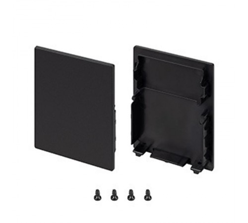 Заглушка SL-LINE-4050-3L-MIDDLE BLACK глухая (Arlight, Пластик)  044676  Arlight