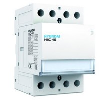 Контактор модульный магнитный HIC40 40NS Х230Х 40А 28 кВт AC1/400VAC 4NO 50Hz 230V  13.01.02.000018  HYUNDAI