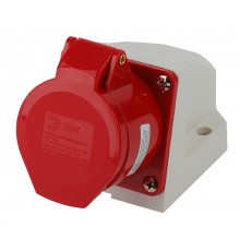 Розетка стационарная наружная 115 3Р+РЕ+N 16А 380В IP44  Б0032876  ЭРА