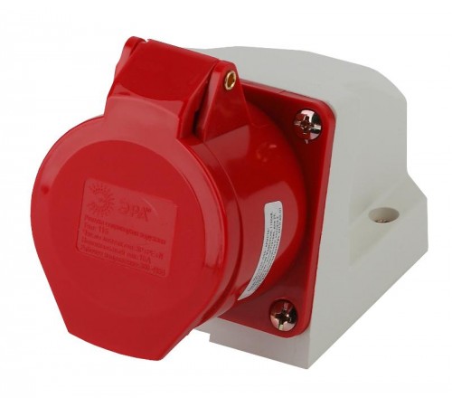 Розетка стационарная наружная 115 3Р+РЕ+N 16А 380В IP44  Б0032876  ЭРА