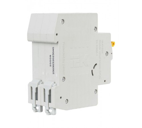 Выключатель автоматический двухполюсный ВА47-60M 2Р 40А 6кА С KARAT  MVA31-2-040-C  IEK