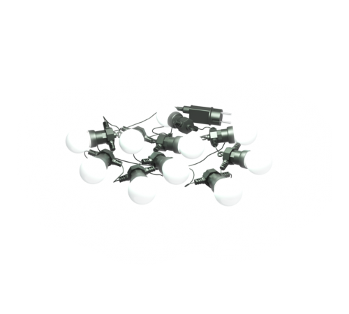 Гирлянда светодиодная "Белт Лайт" серия Holiday, 10 ламп, 7,7 м, IP44, белый, 1/6  HL062  Gauss