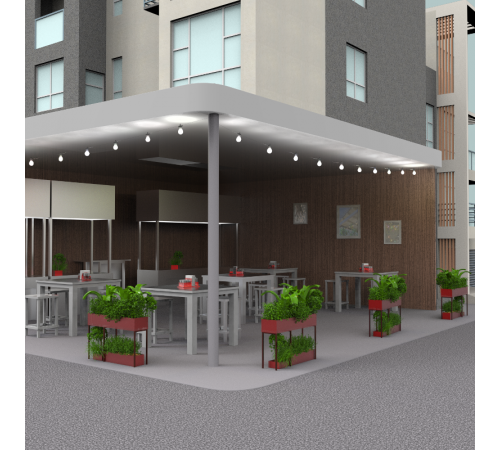 Гирлянда светодиодная "Белт Лайт" серия Holiday, 10 ламп, 7,7 м, IP44, белый, 1/6  HL062  Gauss