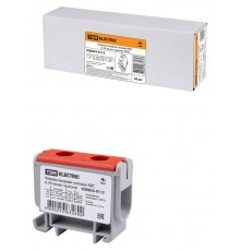 Клемма вводная силовая КВС 6-50 кв.мм. красная  SQ0833-0112  TDM