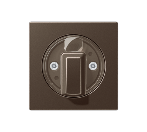 накладка поворотного механизма мокко (лакированный дюропласт)  A1541MO  Jung