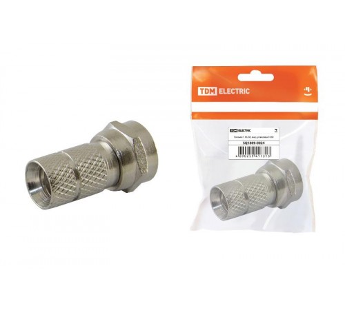 Разъём F RG58, инд. упаковка  SQ1809-0024  TDM