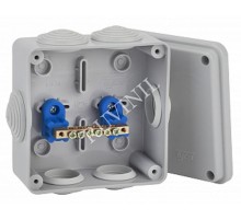 Коробка распределительная для о/п, 100х100х50мм  67050УП  Рувинил