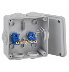 Коробка распределительная для о/п, 100х100х50мм  67050УП  Рувинил