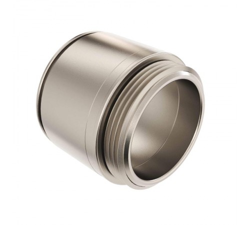 Муфта труба-коробка д.63мм, IP66/IP67, М63х1,5, никелированная латунь  6111-A63N  DKC