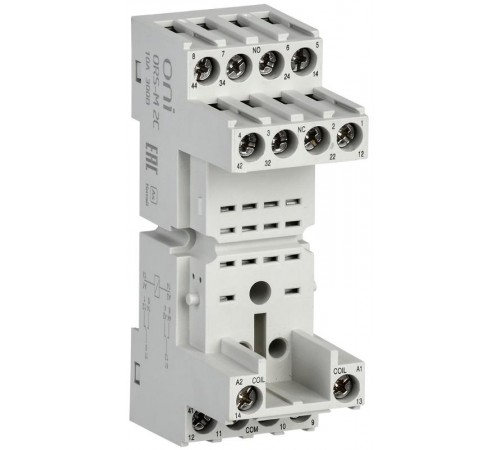 Розетка ORS-M для реле ORM 2C ONI  ORS-M-1-2-G  ONI