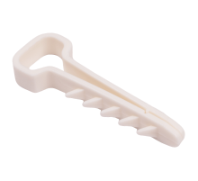 Дюбель-хомут PCD-F 05x10-45-100WH PA6.6 (100 шт/уп)  .5054929  Jazzway