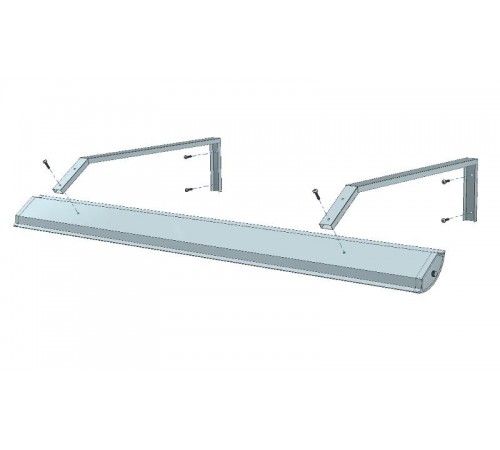 Кронштейн для школьных досок для светильников ДПО SPO-SCHOOL-SET (упаковка 2 шт., цена за упаковку)  Б0048922  ЭРА