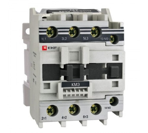 Контактор КМЭ малогабаритный 65А 24В NO+NC EKF PROxima  ctr-s-65-24  EKF