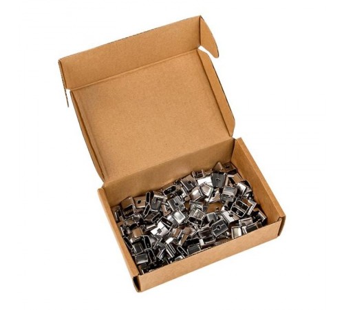 Скрепа для ленты C12 без зубьев (100шт.) EKF PROxima  c-12-304  EKF