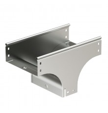 Ответвитель TD Т-образный вертикальный осн.100 H50 в комплекте с крепежными элементами и соединительными пластинами, нео  37519KHDZ  DKC