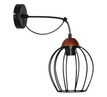 Светильник "Конти" 511 черн.муар медь (Плафон Сфера) НББ 01-60-165 Е27  1005405029  Элетех