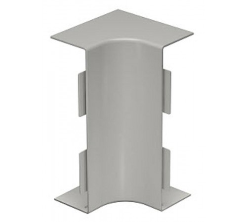 Крышка внутреннего угла кабельного канала WDK 60x230 мм (ПВХ,серый) (WDK HI60230GR)  6024440  OBO Bettermann